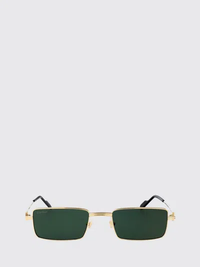 Cartier Sunglasses Woman Petroleum Blue In Green