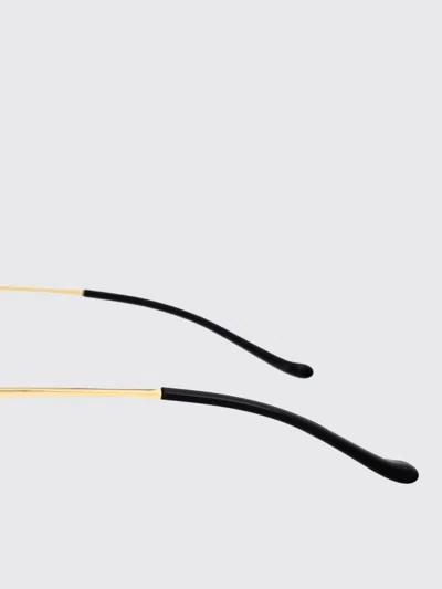 Cartier Sunglasses Woman Yellow Gold In Green