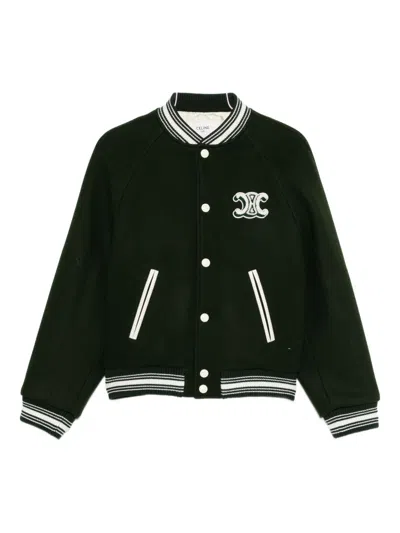 Celine Long-sleeved Casual Jacket In Black