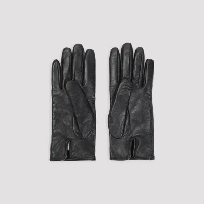 Chloé Chloe Lamb Leather Gloves Women In Black