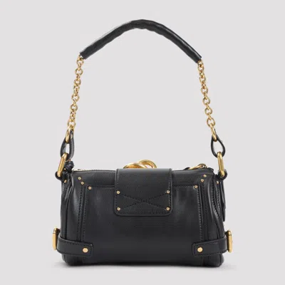 Chloé Black Leather Small Paddington Shoulder Bag