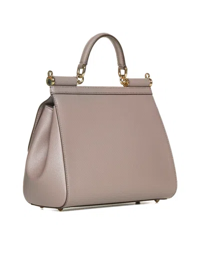 Dolce & Gabbana Women Large Sicily Handbag In Purple