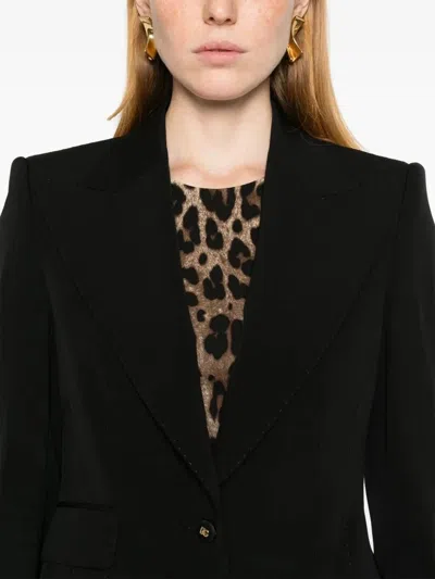 Dolce & Gabbana `turlington` Jacket In Black