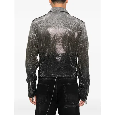 Dsquared2 Long Sleeve Casual Jacket In Multi