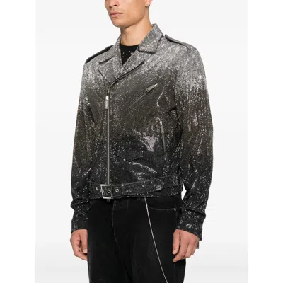 Dsquared2 Long Sleeve Casual Jacket In Multi