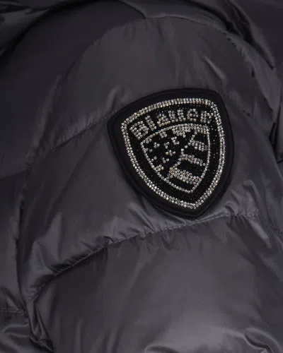 Blauer Impermeabile Agnes Grigio Antracite In Gray