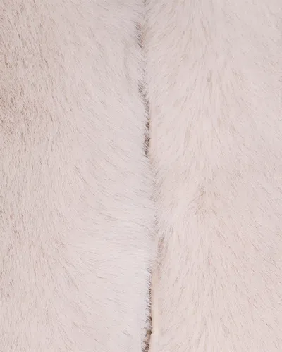 Blauer Short Jacket With Plush Faux Fur In Neutral