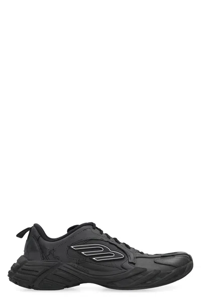 Balenciaga Monday Low-top Sneakers In Black