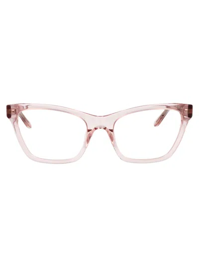 Balenciaga Pink-pink-transparent Recycled Acetate Glasses In Pink