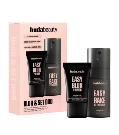 Huda Beauty Lur And Set Duo Gift Set In Transparent