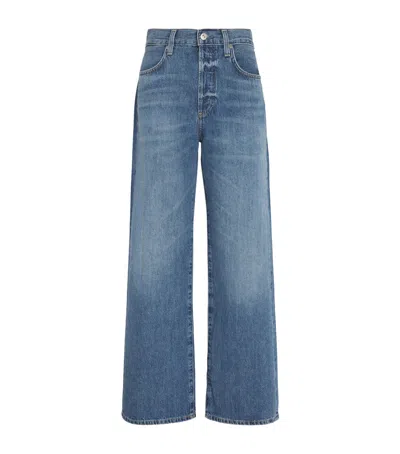 Citizen Of Humanity Citizens Of Humanity Blue Washed Straight Jeans