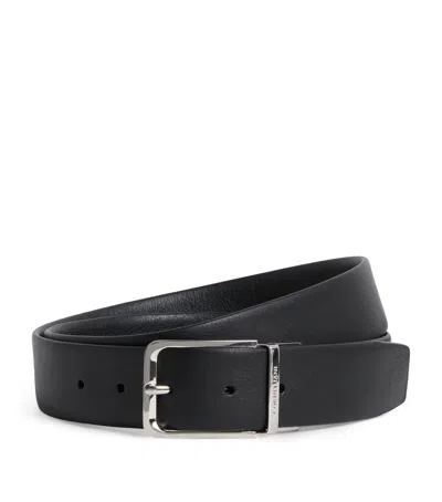 Corneliani Calfskin Belt In Multi