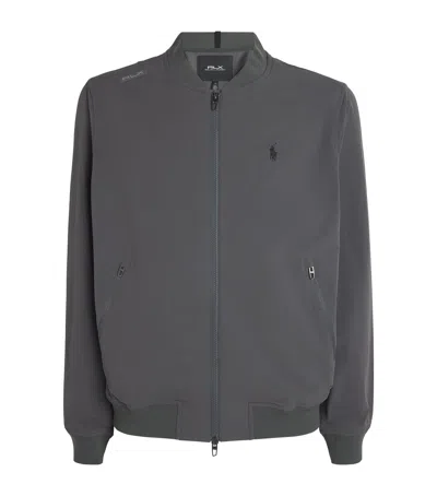 Polo Ralph Lauren Performance Bomber Jacket In Gray