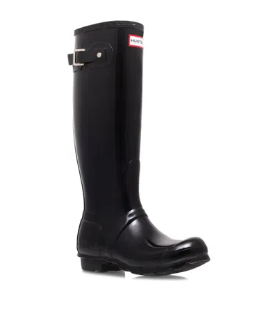 Hunter Original High Gloss Waterproof Boot In Multi