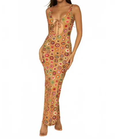 Montce Uliet Maxi Dress In Mazzy Floral In Multi