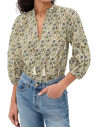 Cleobella Belle Blouse In Eloisa Floral In Multi