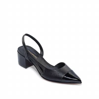 Bernardo Monroe Leather Pump In Animal Print