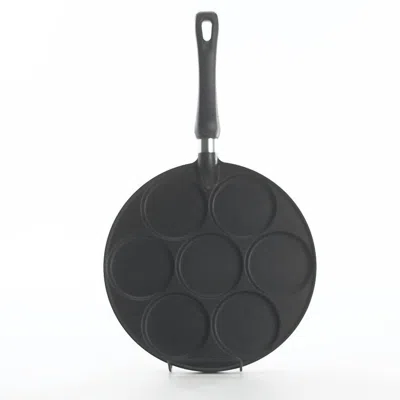 Nordic Ware Silver Dollar Pancake Pan-cast In Black In Black