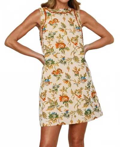 Love Wednesday Hawthorne Dress In Multi In Animal Print