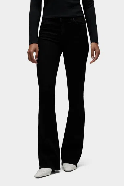 Hudson Barbara High-rise Bootcut Jean In Black In Black