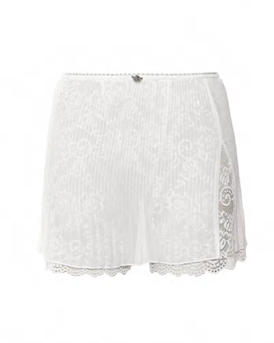 Boys Lie Skort In White