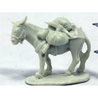 Reaper Miniatures Bones Pack Donkey Miniature Figure In Green