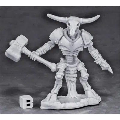 Reaper Miniatures Bones - Undying Minotaur W3 Miniatures In White