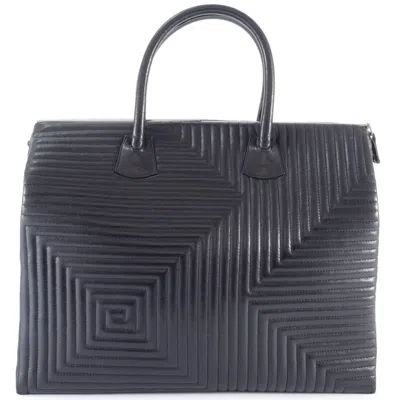 Pre-owned Bally Leather Handbag () In Black