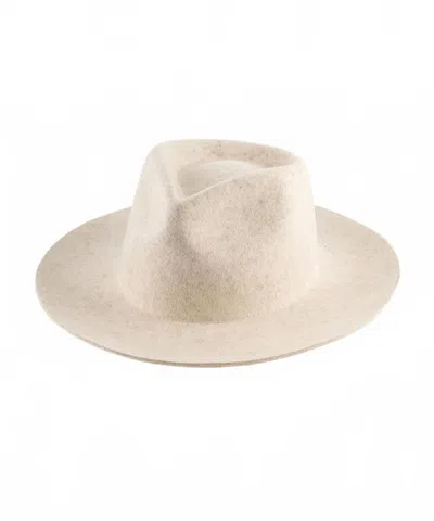 Gigi Pip Women's Zephyr Rancher Hat In Mixed Ivory In White