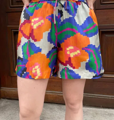Munthe Gordie Short In Orange In Multi