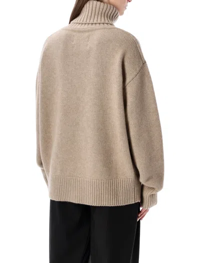 Extreme Cashmere Sweater  Woman Color Beige In Gray