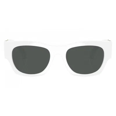 Versace 52mm Pillow Sunglasses In White