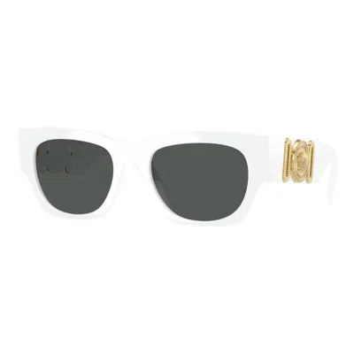 Versace 52mm Pillow Sunglasses In White