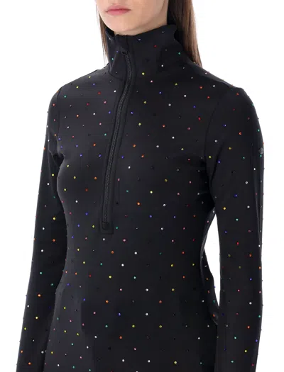 Goldbergh Eclaire Ski Top Crystal In Black