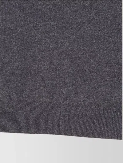 Balenciaga High Neck Sweater Lateral Zip Detail In Multi