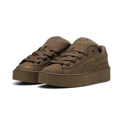 Puma (gs)  X Fenty Creeper Phatty 'earth Tone Pack - Totally Taupe' In Brown