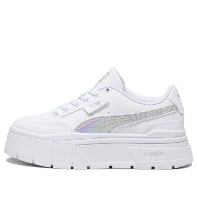 Puma (ps)  Mayze Stack 'iridescent' In White