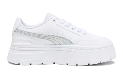 Puma (ps)  Mayze Stack 'iridescent' In White