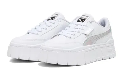 Puma (ps)  Mayze Stack 'iridescent' In White