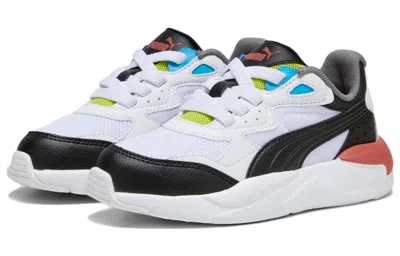 Puma (ps)  X-ray Speed 'white Multi-color' In Animal Print