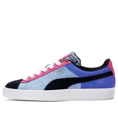 Puma (wmns)  Suede Classix 'fizzy Lime Serenity' In Animal Print