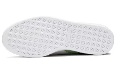 Puma (wmns)  Suede Classix 'fizzy Lime Serenity' In Animal Print