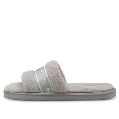 Puma (gs)  Fluff Remix Slide 'nimbus Cloud' In Gray