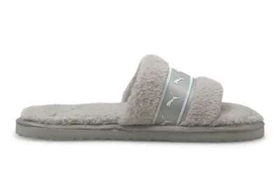 Puma (gs)  Fluff Remix Slide 'nimbus Cloud' In Gray