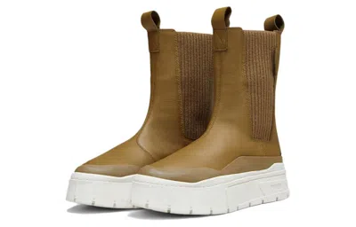 Puma (wmns)  Mayze Stack Chelsea Winter Boot 'chocolate Chip' In Brown