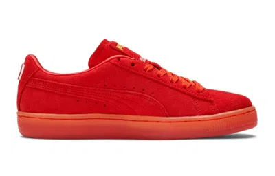 Puma (gs)  Haribo X Suede 'poppy Red' In Animal Print