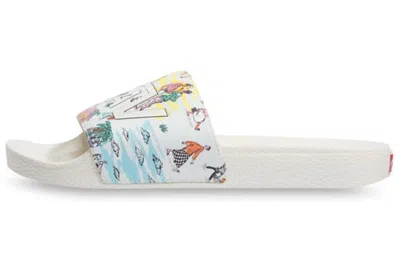 Vans Kide Slide-on White Slippers
