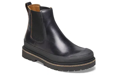 Birkenstock Women's Highwood Chelsea Boot In Black Leather In Black