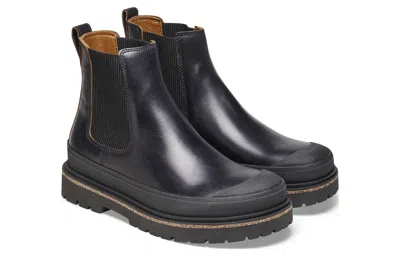 Birkenstock Women's Highwood Chelsea Boot In Black Leather In Black