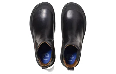 Birkenstock Women's Highwood Chelsea Boot In Black Leather In Black